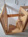 Treppe vom Studio in den Wohnbereich - 