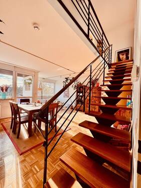 E1 Wohnbereich - 4 Zimmer Etagenwohnung in Trier