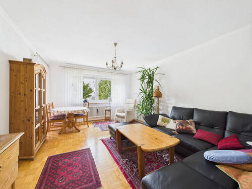 Wohnzimmer Perpsektivenwechsel - 3 Zimmer Etagenwohnung zum Kaufen in Würzburg