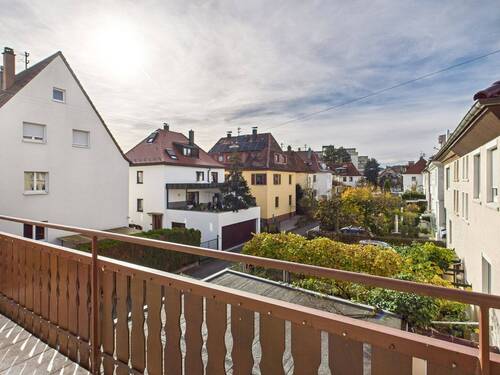 Blick vom Balkon - 