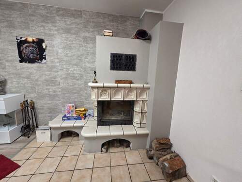 Kamin Wohnzimmer - Doppelhaushälfte mit 145,00 m&sup2; in Velbert zum Kaufen