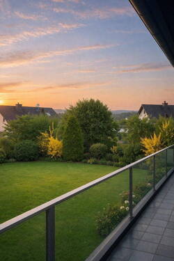 Blick Terrasse nach Nordwest - 