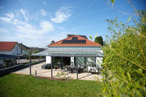 Garten - Bungalow der Extraklasse in Feldrandlage