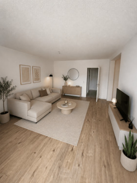 Wohnzimmer.png - Große 3 Zimmer Wohnung mit Balkon, Aufzug und viel Potenzial in zentraler Lage von Fürth