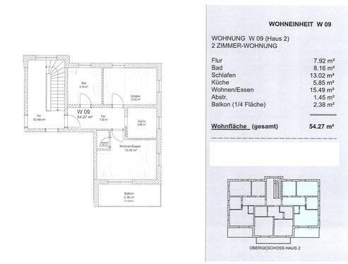 Haus 2 OG Nr. 9 - 