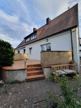 Terrasse - VERKAUFT! DHH. mit Charme und großem Garten!