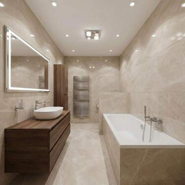 Badezimmer-Wohnbeispiel - 