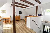 Zugang und Wohnbereich - 2 Zimmer Etagenwohnung in Ostseebad Boltenhagen