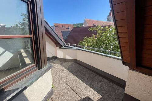 Dachloggia - Etagenwohnung mit 44,50 m² in Rechberghausen zum Kaufen