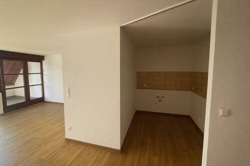 Blick in die Küche - 
