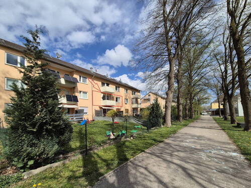 Aussenansicht Rückseite - Etagenwohnung mit 58,00 m&sup2; in Lagerlechfeld zum Kaufen