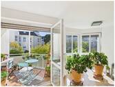 Blick auf den Balkon - 