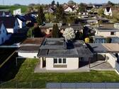 Garten und Terrasse - Südansicht - Bungalow mit 147,00 m² in Löhne zum Kaufen