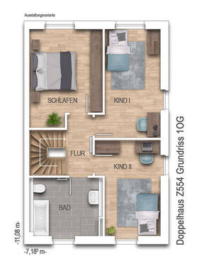 DZ554_Prospekt 1OG (2).jpg - 4 Zimmer Mehrfamilienhaus, Wohnhaus in Brietlingen