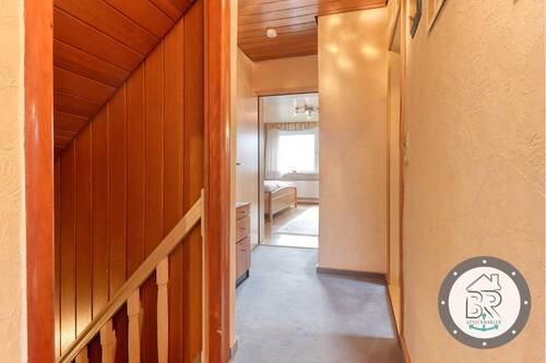 Angekommen im Flur des Dachgeschosses - 