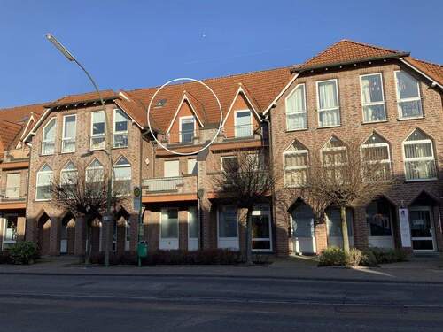 Strassenansicht - Schöne Eigentumswohnung in zentraler Lage von Bockum