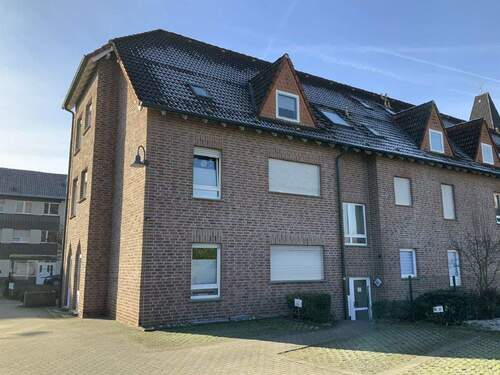 Rückansicht Gebäude - 2 Zimmer Etagenwohnung zum Kaufen in Hamm