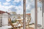 Balkon - Einzigartige Maisonett-Dachgeschosswohnung zum wohlfühlen mit Westausrichtung
