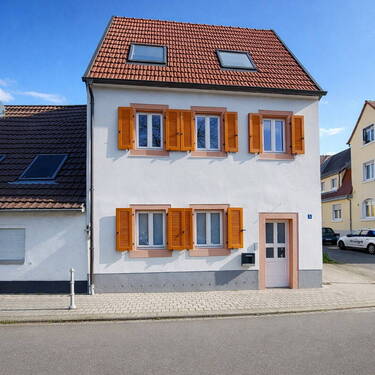 Außenansicht Haus - 3 Zimmer Reihenendhaus zum Kaufen in Speyer