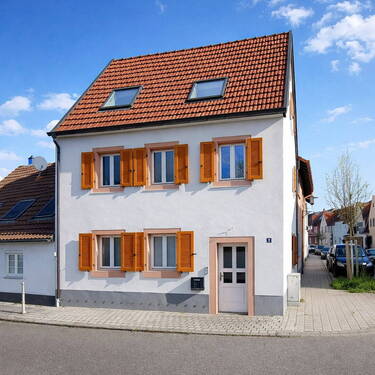 Außenansicht 2 Haus - 3 Zimmer Reihenendhaus in Speyer