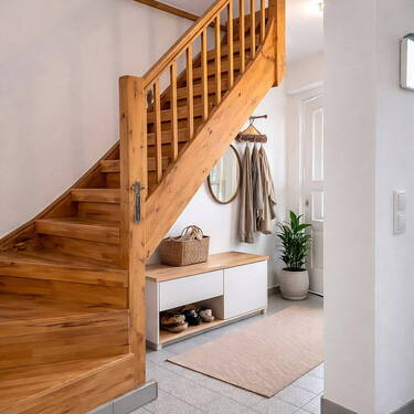 Eingang und Treppe OG - 