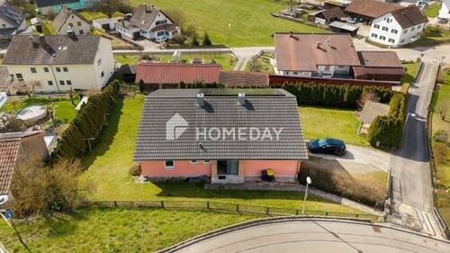 Außenansicht Drohne 7 - Idyllisch gelegenes Zuhause in familienfreundlicher Wohnlage nahe dem Vilstalsee