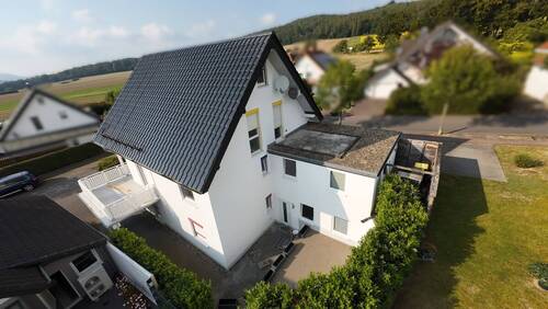 Rückansicht - 1 Zimmer Mehrfamilienhaus, Wohnhaus in Bad Emstal