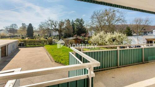 Balkon 1 - Sonnige 4 -Zimmer-Wohnung mit Balkon, Garage und viel Platz in Bonn-Friesdorf