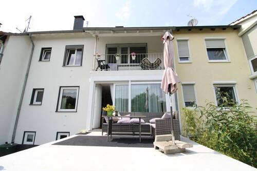 1. Terrasse - Sofort wohlfühlen: 5-Zi.-RMH mit großem Garten in Sprockhövel
