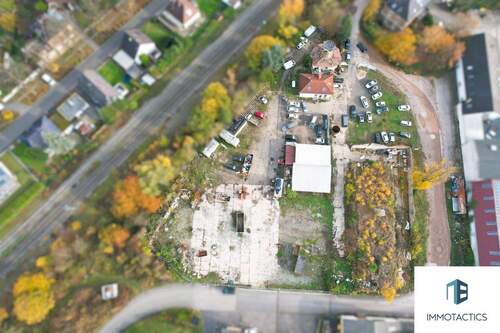 Grundstücksansicht Drohne - Attraktives Gewerbegrundstück in Sprendlingen - Vielseitige Nutzungsmöglichkeiten