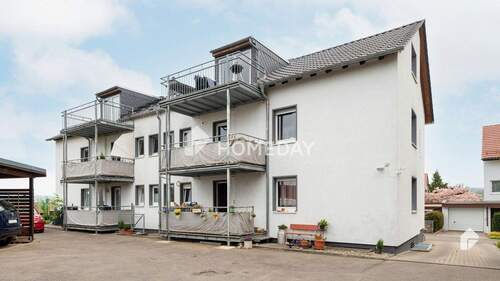 Außenansicht 6 - Etagenwohnung mit 62,00 m&sup2; in Kernen im Remstal / Stetten zum Kaufen