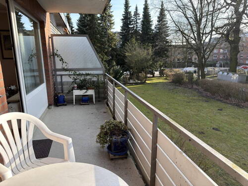 Balkon mit Blick nach links - 