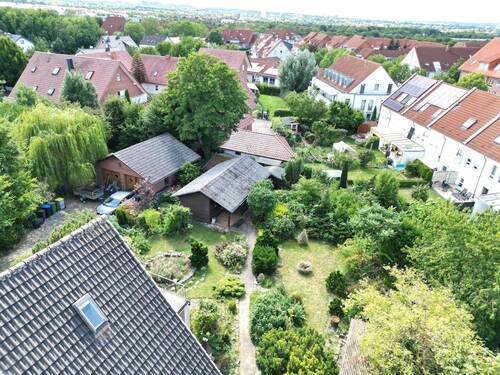 Garten -Luftaufnahme - 