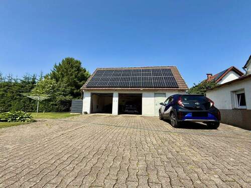 Ansicht Garagengebäude - 