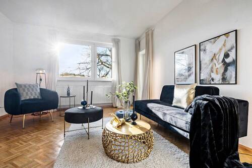 Wohnzimmer - 3 Zimmer Etagenwohnung in Lauffen am Neckar