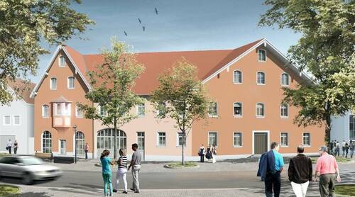 Außenansicht - Helle 2 Zimmer Wohnung mit Abstellraum und Denkmalschutz AFA (WE 22)