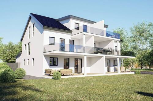 Süd-Westen - Modern und nachhaltig - KfW 40 EH QNG - Standard - Eigentumswohnung im Neubau