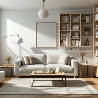 Beispiel_Rendering_Wohnen - Etagenwohnung mit 36,70 m² in Hettenshausen / Jahnhöhe zum Kaufen