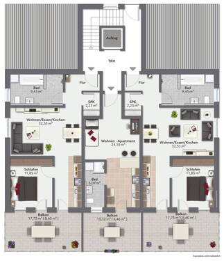 Obgeschoss - 