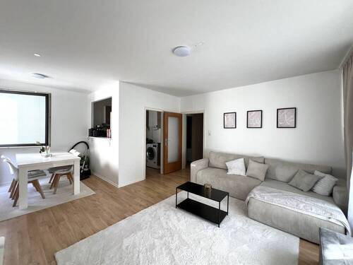 Wohn- und Essbereich - Charmante 2 Zimmer ETW mit Balkon in attraktiver Lage in Düsseldorf-Wersten