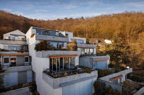 Außenansicht Terrassenwohnung - Exklusive Terrassenwohnung in Bestlage von Bad Dürkheim- ruhige Lage mit traumhaftem Panoramablick