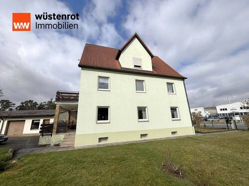 Ostansicht - Mehrfamilienhaus, Wohnhaus mit 242,80 m&sup2; in Reichenschwand zum Kaufen