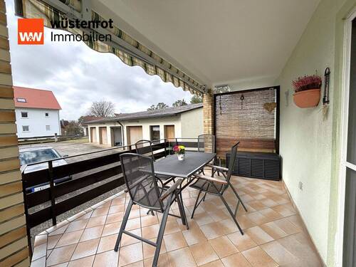 Terasse (EG) mit Markise - 