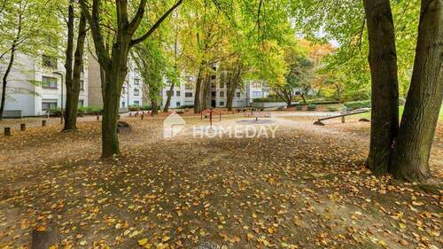 Garten - 2 Zimmer Etagenwohnung zum Kaufen in Frankfurt am Main