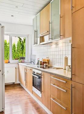 Einbauküche - Etagenwohnung mit 52,70 m² in Ludwigsburg / Oßweil zum Kaufen