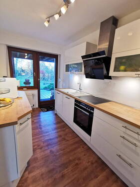 Küche, Blick Garten - 