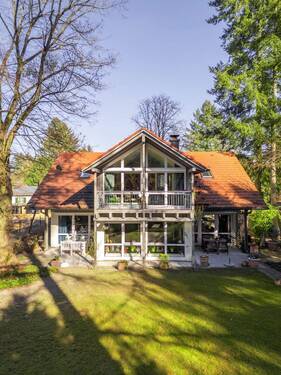 Bild 1 - Lichtdurchflutetes Architektenhaus fußläufig zum Sacrower und Groß Glienicker See