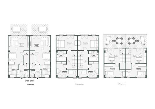 Doppelhaus komplett - 
