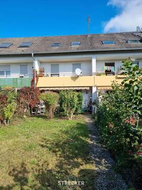 Rückansicht - Raumwunder in absolut ruhiger Lage von Eggenstein-Leopoldshafen