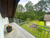 Balkon Gartenblick - 
